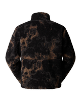 The The North Face Mens Extreme Pile 2 Fleece Jacket in TNF Black Light Refract