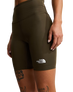 Flex 8" Tight Shorts in New Taupe Green