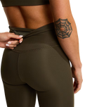 Flex 8" Tight Shorts in New Taupe Green