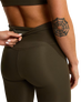 Flex 8" Tight Shorts in New Taupe Green