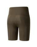 The The North Face Womens Flex 8" Tight Shorts in New Taupe Green