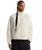 Yumiori Off Peak Full Zip Fleece Jacket in White Dune
