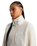 Yumiori Off Peak Full Zip Fleece Jacket in White Dune