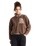 The The North Face Womens Yumiori Off Peak Full Zip Fleece Jacket in Smokey Brown & Garnet