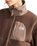 The The North Face Womens Yumiori Off Peak Full Zip Fleece Jacket in Smokey Brown & Garnet