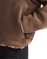 The The North Face Womens Yumiori Off Peak Full Zip Fleece Jacket in Smokey Brown & Garnet