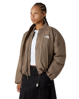 Choqa Bomber Jacket in Mocha Brown