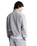 Essential Simple Dome 1/4 Zip Sweatshirt in Pale Grey Heather