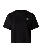 The The North Face Womens Evolution Simple Dome Crop T-Shirt in Black