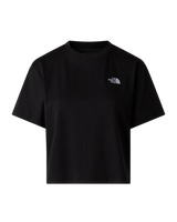 The The North Face Womens Evolution Simple Dome Crop T-Shirt in Black