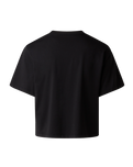 The The North Face Womens Evolution Simple Dome Crop T-Shirt in Black