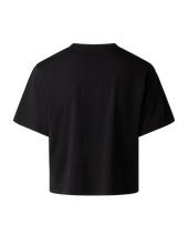 The The North Face Womens Evolution Simple Dome Crop T-Shirt in Black