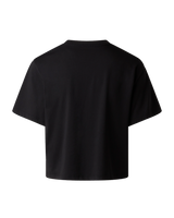 The The North Face Womens Evolution Simple Dome Crop T-Shirt in Black
