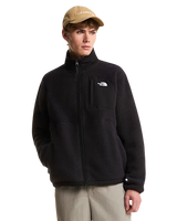 Yumiori Off Peak Full Zip Fleece Jacket in Black