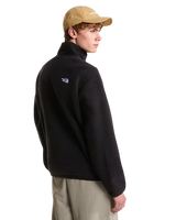 Yumiori Off Peak Full Zip Fleece Jacket in Black