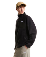 Yumiori Off Peak Full Zip Fleece Jacket in Black