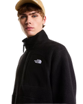 Yumiori Off Peak Full Zip Fleece Jacket in Black