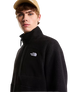 Yumiori Off Peak Full Zip Fleece Jacket in Black