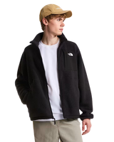 Yumiori Off Peak Full Zip Fleece Jacket in Black