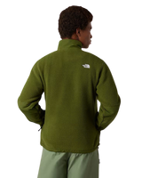 Yumiori Off Peak 1/2 Zip Fleece Jacket in Woodland Green
