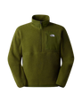Yumiori Off Peak 1/2 Zip Fleece Jacket in Woodland Green