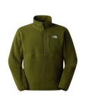 Yumiori Off Peak 1/2 Zip Fleece Jacket in Woodland Green