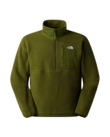 Yumiori Off Peak 1/2 Zip Fleece Jacket in Woodland Green