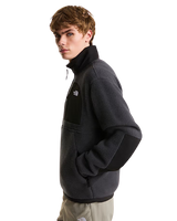 Yumiori Off-Peak 1/2 Zip Fleece Jacket in Asphalt Grey & TNF Black