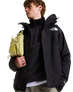 Yumiori Off-Peak 1/2 Zip Fleece Jacket in Asphalt Grey & TNF Black