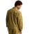 Twill Collared Jacket in Cedar