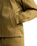 Twill Collared Jacket in Cedar