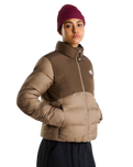 Saikuru Jacket in Garnet & Smokey Brown