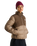 Saikuru Jacket in Garnet & Smokey Brown