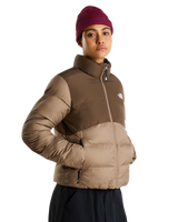 Saikuru Jacket in Garnet & Smokey Brown