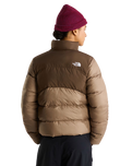 Saikuru Jacket in Garnet & Smokey Brown