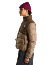 Saikuru Jacket in Garnet & Smokey Brown