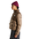 Saikuru Jacket in Garnet & Smokey Brown