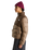 Saikuru Jacket in Garnet & Smokey Brown