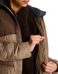 Saikuru Jacket in Garnet & Smokey Brown