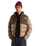 Saikuru Jacket in Garnet & Smokey Brown