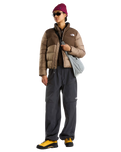 Saikuru Jacket in Garnet & Smokey Brown