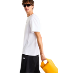 Essential Center Logo T-Shirt in TNF White