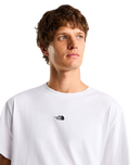 Essential Center Logo T-Shirt in TNF White