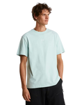 Essential Center Logo T-Shirt in Opal Frost
