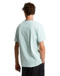 Essential Center Logo T-Shirt in Opal Frost