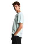 Essential Center Logo T-Shirt in Opal Frost