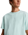 Essential Center Logo T-Shirt in Opal Frost