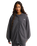 Essential Oversized Zip Hoodie in Anthracite Grey