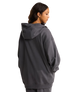 Essential Oversized Zip Hoodie in Anthracite Grey