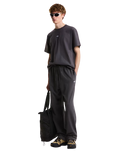 Essential Relaxed Straight Joggers in Anthracite Grey
